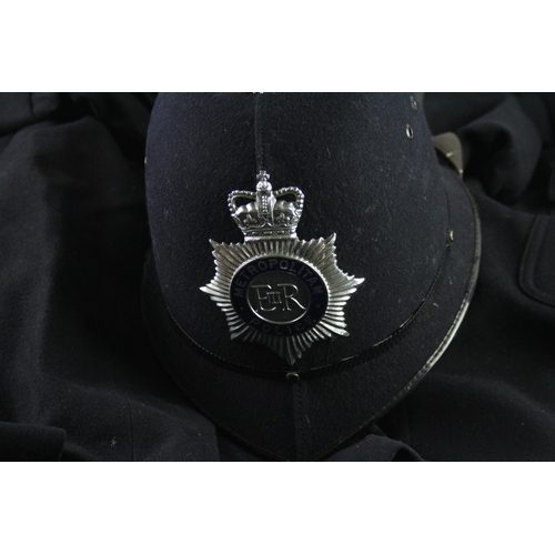 546 - Metropolitan Police Uniform Inc Helmet, Tunics & Trousers