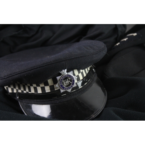 551 - Collection Police Items Inc North Yorkshire Tunic, Metropolitan Hats/Caps Etc x5