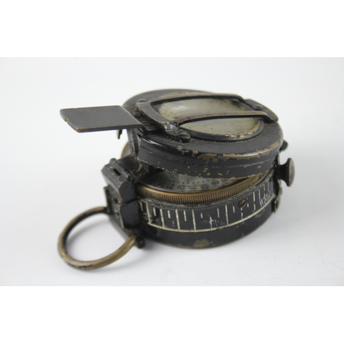 633 - WW2 1943 Dated British Military Fluid Filled Compass Maker T.G & Co London