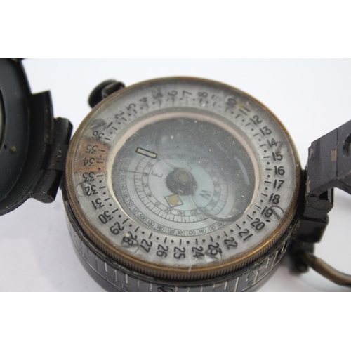 633 - WW2 1943 Dated British Military Fluid Filled Compass Maker T.G & Co London