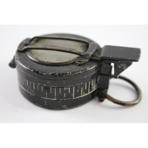 633 - WW2 1943 Dated British Military Fluid Filled Compass Maker T.G & Co London