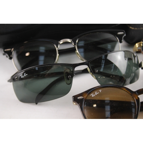 643 - Collection of Designer Rayban Sunglasses Inc Cases  x 5