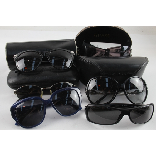 644 - Designer Sunglasses / Glasses Assorted Branded In Case x 6