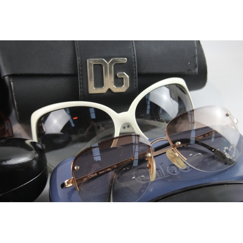 645 - Designer Sunglasses / Glasses Assorted Branded In Case x 8