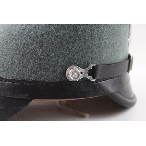 549 - German Schako Felt Helmet with Liner