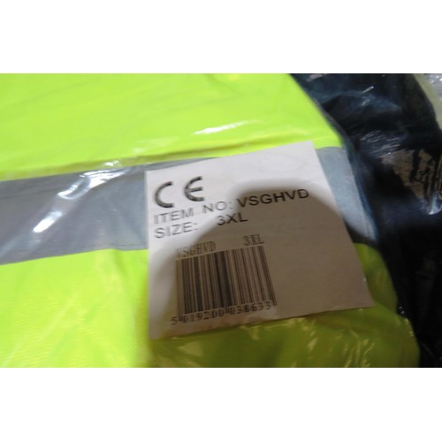 363 - Three security / work jackets xxl, 3xl and 4xl