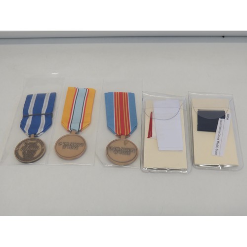 63 - 5 x Reproduction military medals