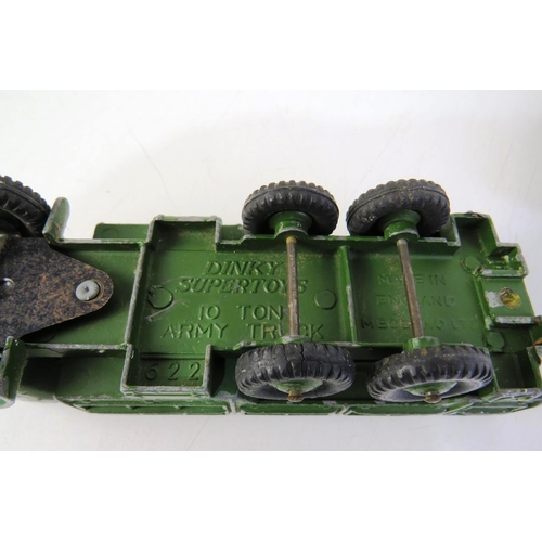 121 - Two toy army vehicles