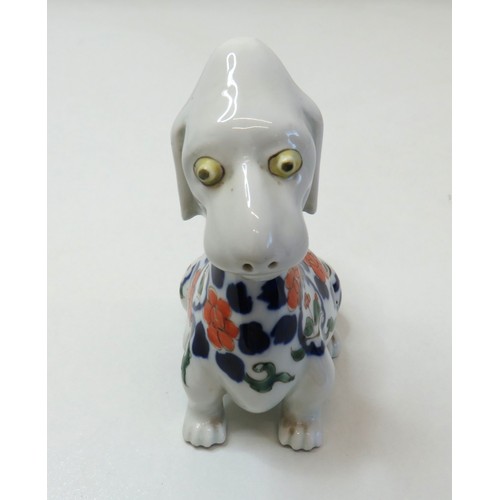 270 - Antique 19th century Japanese Imari Dog figure
Height 12.5cms.