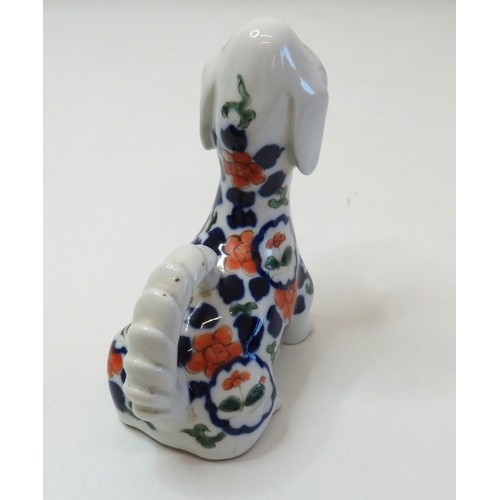 270 - Antique 19th century Japanese Imari Dog figure
Height 12.5cms.