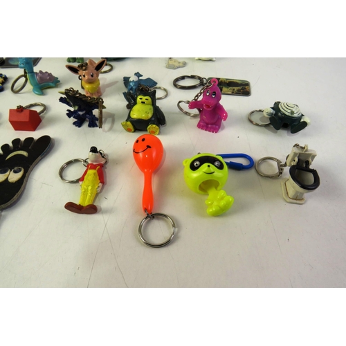 148 - Thirty novelty keyrings