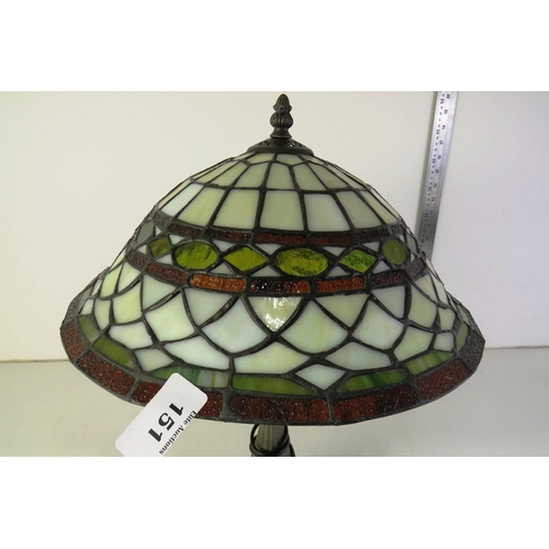 151 - Tiffany style table lamp