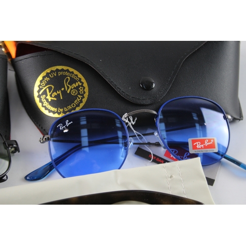 464 - Collection of Designer Rayban Sunglasses Inc Cases  x 5