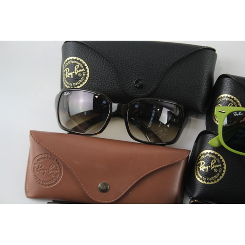 465 - Collection of Designer Rayban Sunglasses Inc Cases  x 5