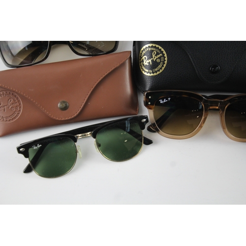 465 - Collection of Designer Rayban Sunglasses Inc Cases  x 5