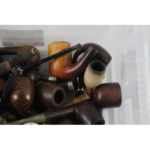 472 - Vintage Smoking Pipes Inc Calabash, Meerschaum, Carved Etc Joblot