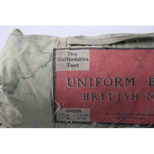 490 - Vintage Uniform Brand British Made Staffordshire Field Tent