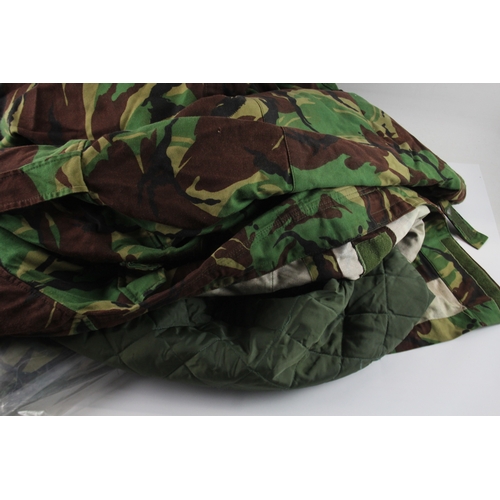 492 - All Weather Camo Jacket with Liner & Vintage Packaged Protective Smocks x 3