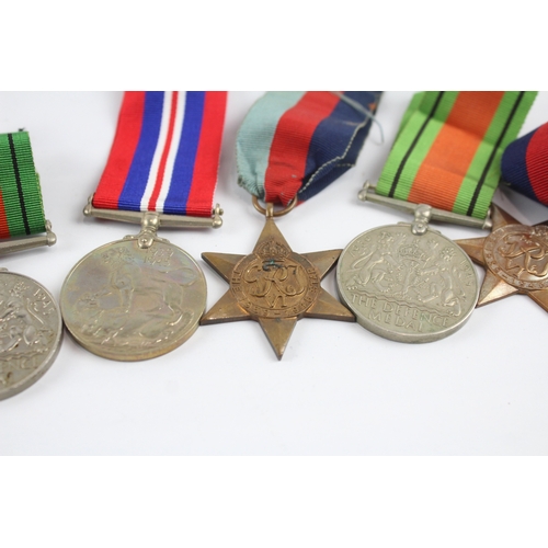 500 - WW2 Medals Inc War, Defence, Italy, 1939-45 Stars x 10