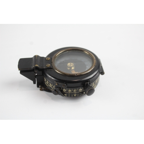 506 - Military Compass WW2 Dated 1939 MKIX Maker F Barker & Son London