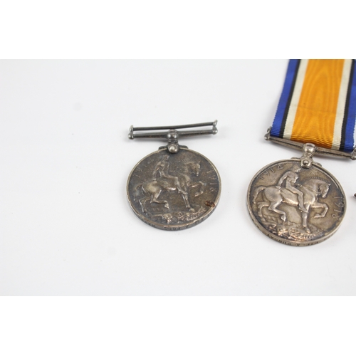 512 - WW1 Medals, War Pte Ford Hamps R, Pte Bunday RMLI, Star Pte Stevens RMLI x 3