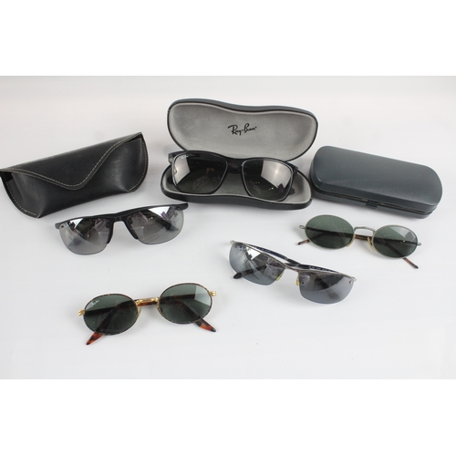 514 - Collection of Designer Rayban Sunglasses Inc Cases  x 5