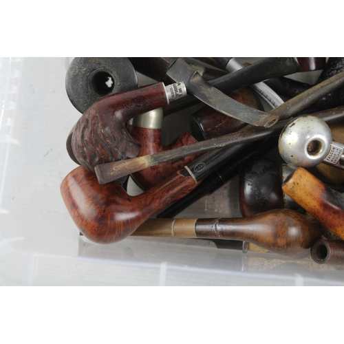 517 - Vintage Smoking Pipes Meerschaum Churchwarden, K&P Petersons, Falcon, Etc Joblot