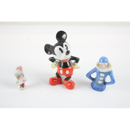 520 - Porcelain Collectable Items Inc Mickey Mouse Walt Disney Tooth Pick Holder