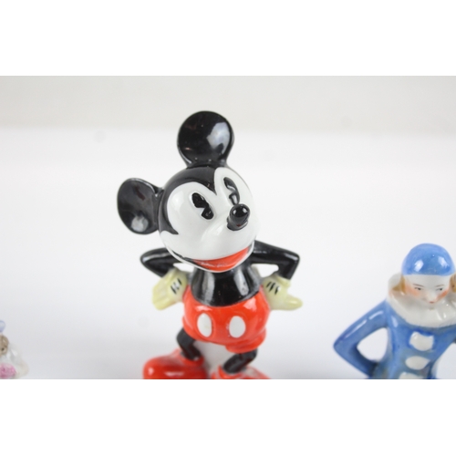 520 - Porcelain Collectable Items Inc Mickey Mouse Walt Disney Tooth Pick Holder