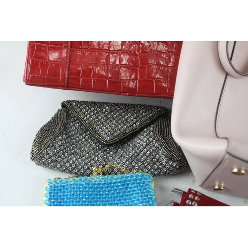 524 - Handbags Designer Assorted Branded Inc Leather, Beaded, Shoppers Joblot