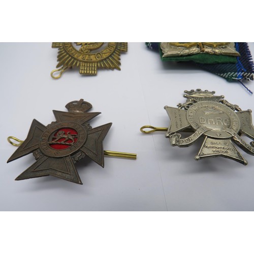 35 - 16 Military Cap/Regiment Badges