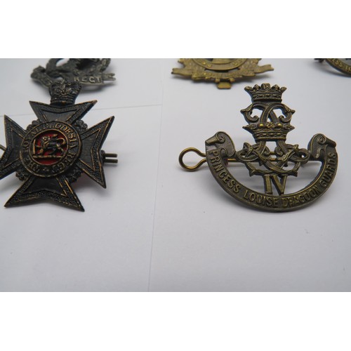 35 - 16 Military Cap/Regiment Badges