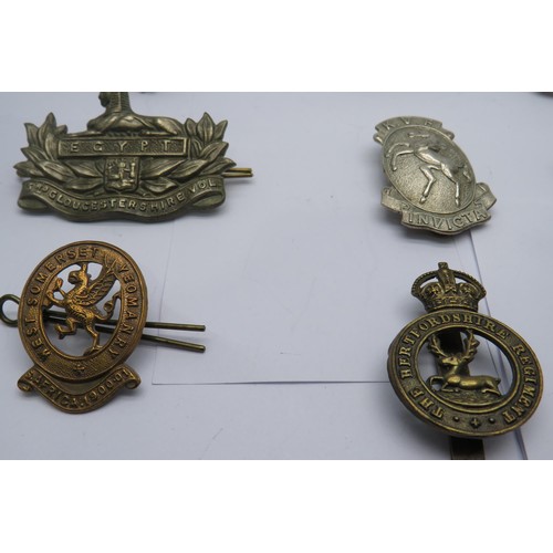 45 - 16 Military Cap/Regiment Badges