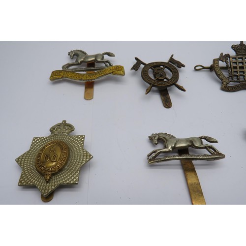 47 - 15 Military Cap/Regiment Badges