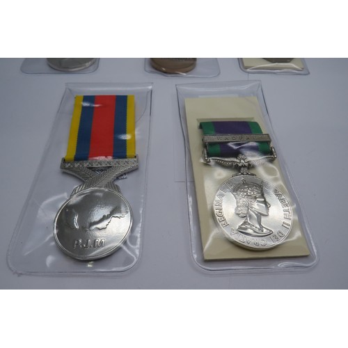 5 - Five Reproduction Military Medals