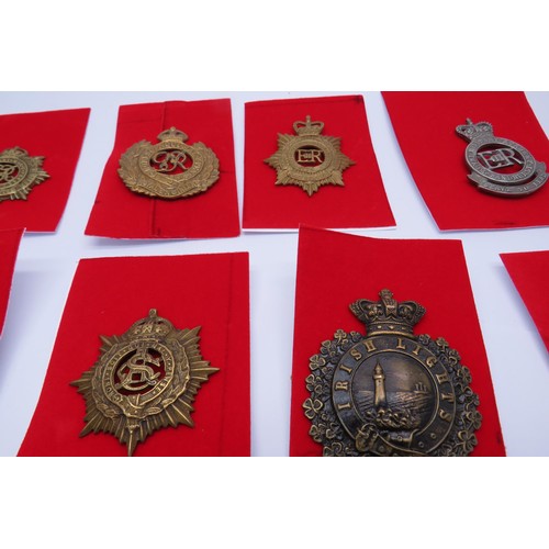 6 - 20 Military cap/Regiment badges