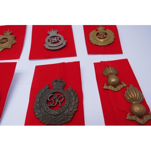 6 - 20 Military cap/Regiment badges