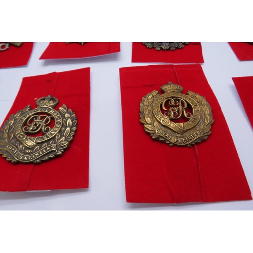 6 - 20 Military cap/Regiment badges