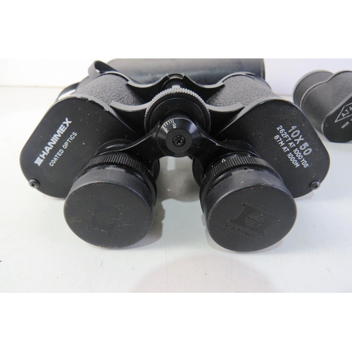 341 - Three pairs of Binoculars