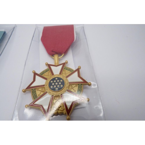 13 - Five Reproduction Military Medals