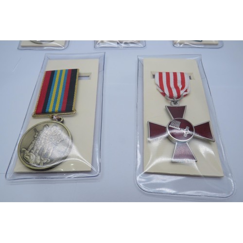 16 - Five Reproduction Military Medals