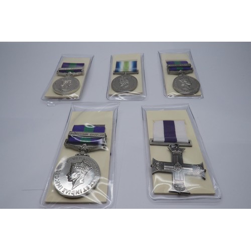 25 - Five Reproduction Military Medals