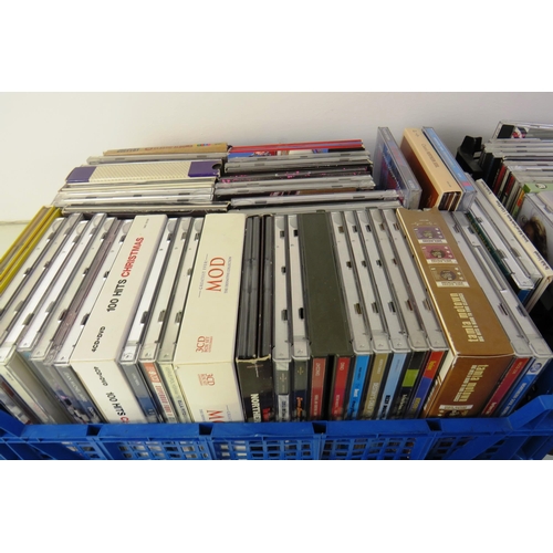 357 - Huge selection of various music cd's including SKA, soul, motown, clash, northern soul etc