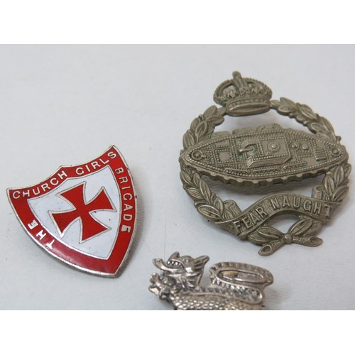 177 - WWII Burma star medal, Burma star badge, tank regiment badge