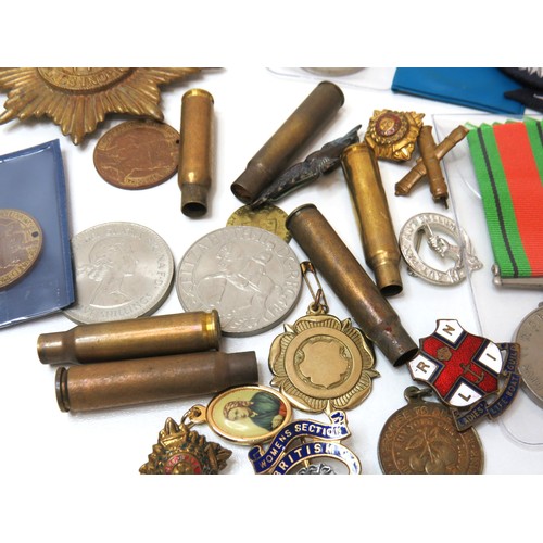 191 - Medals, badges and coins etc