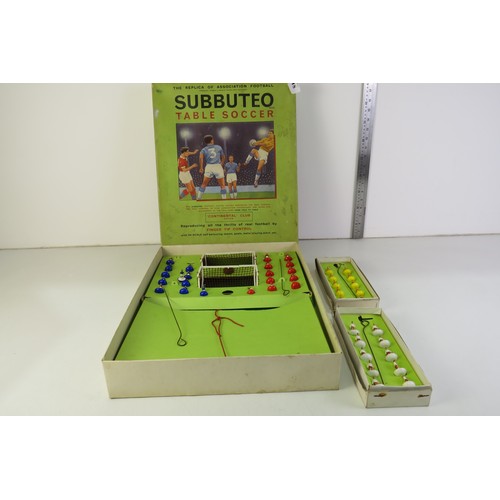 218 - Subbuteo and two extra teams