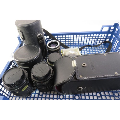 370 - Collection of camera Lenses