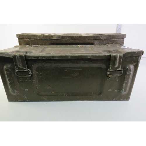 398 - Ammo boxes one 1956 B167ASV80A, Two M104MKI SV 22A undated