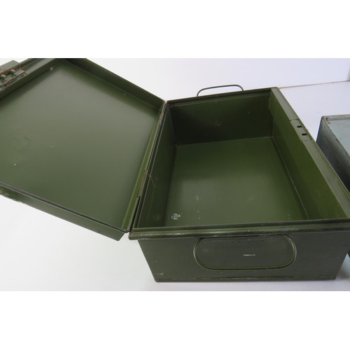 403 - HTF &son 1943 Ammo box complete with inner lid (rare) small ammo box