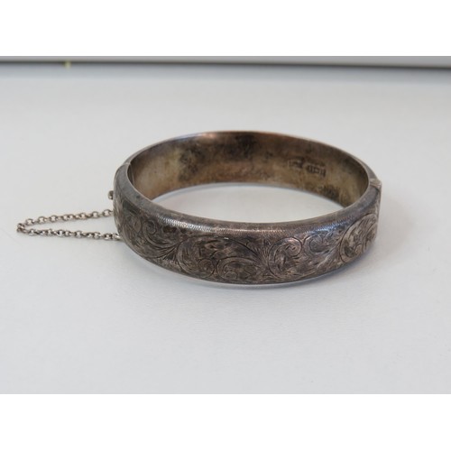 234 - Silver bangle - 30g